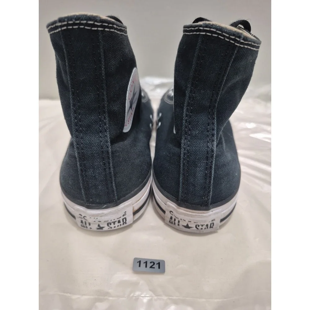 Converse Chuck Taylor All Star High Unisex M6.5/W8.5 Black Canvas Sneaker M9160 - Picture 6 of 8